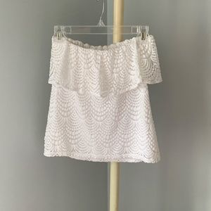 Lilly Pulitzer Eyelet Strapless Top